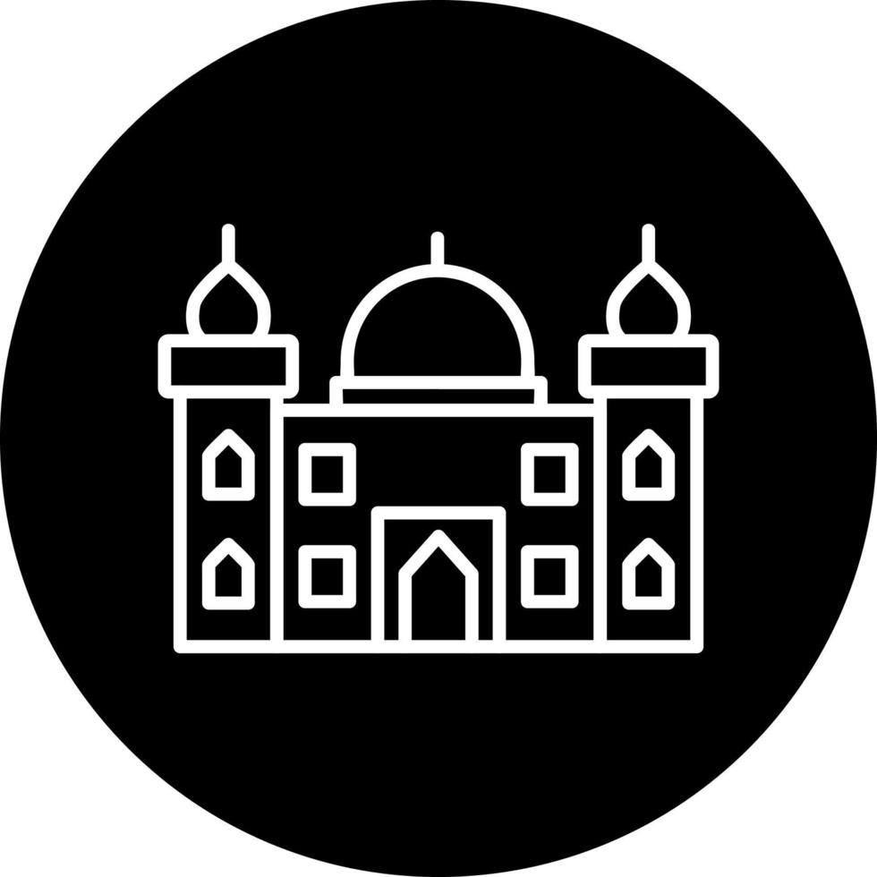 Nabawi Mosque Vector Icon