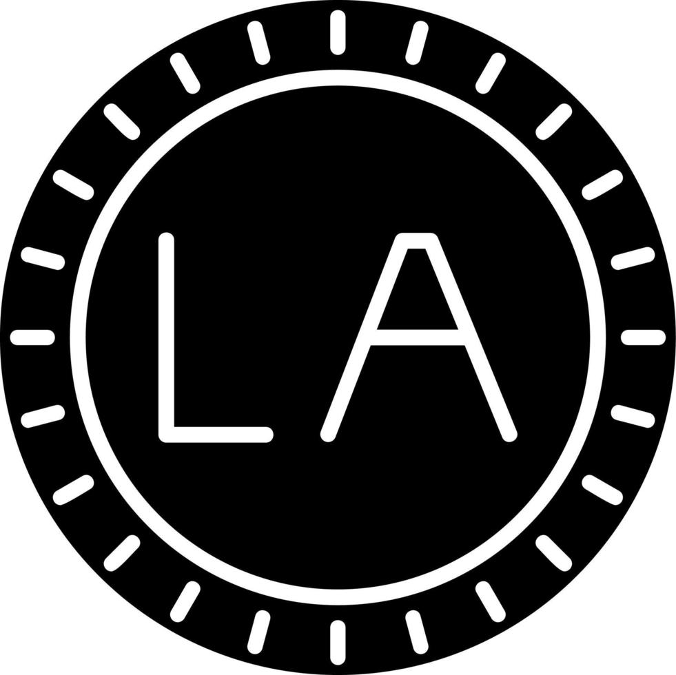 Laos Dial code Vector Icon