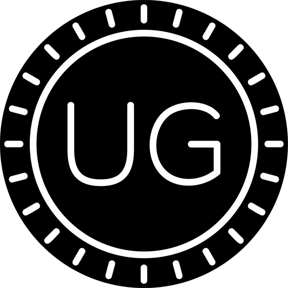 Uganda Dial code Vector Icon