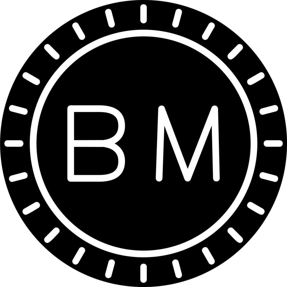 islas Bermudas marcar código vector icono