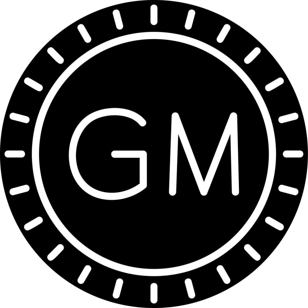 Gambia Dial code Vector Icon