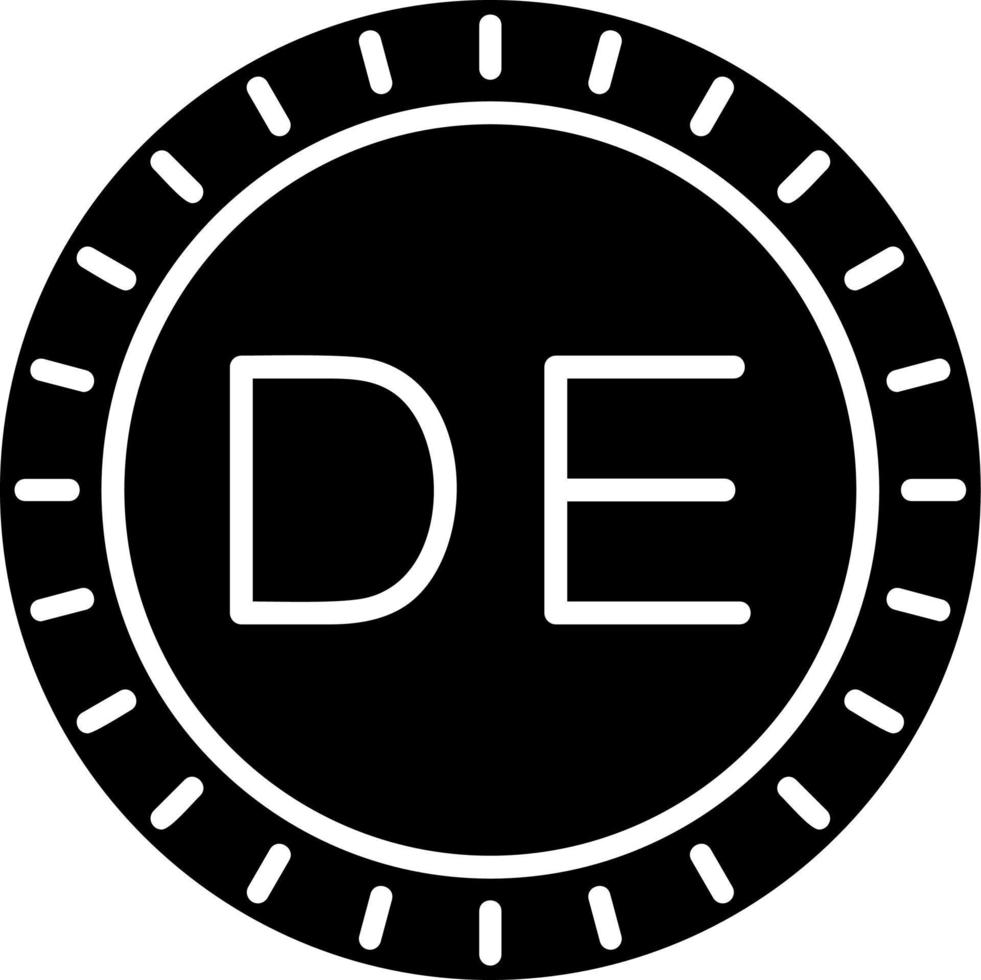 Germany Dial code Vector Icon