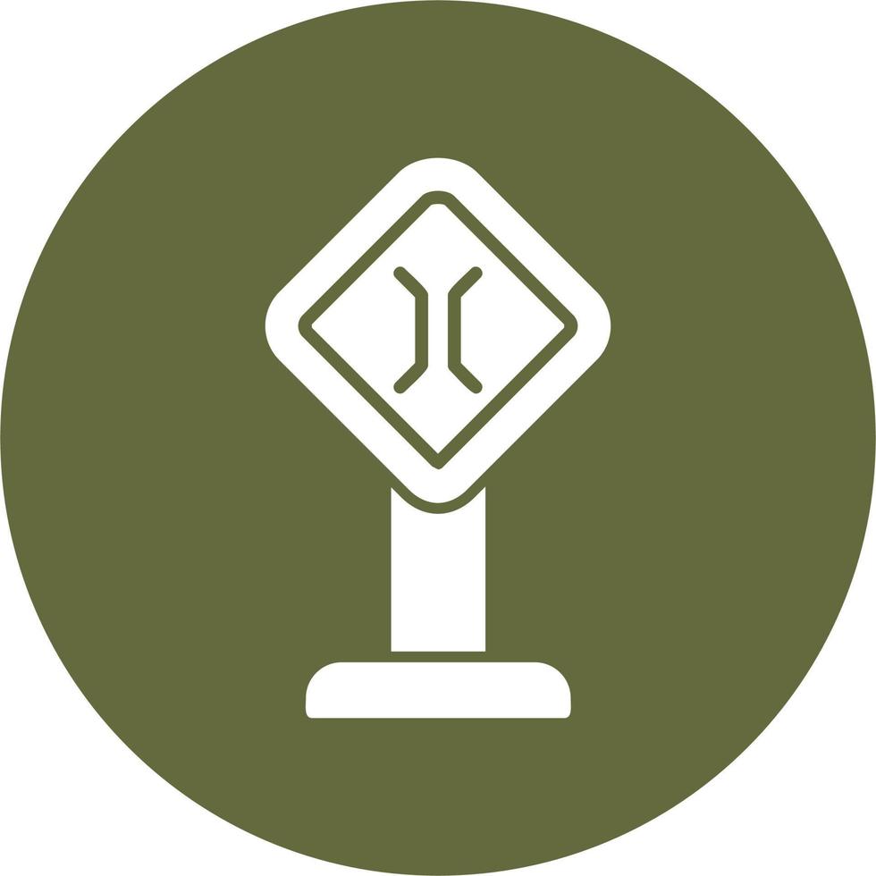 Narrow Bridge Vector Icon