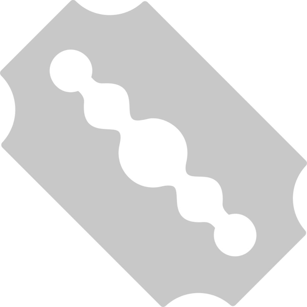 Razor Blade Vector Icon