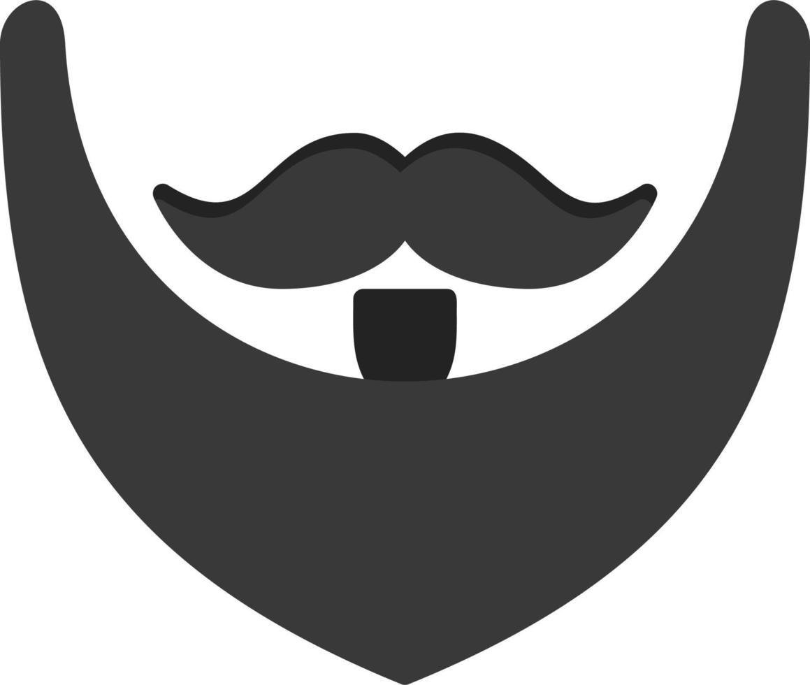 barba vector icono