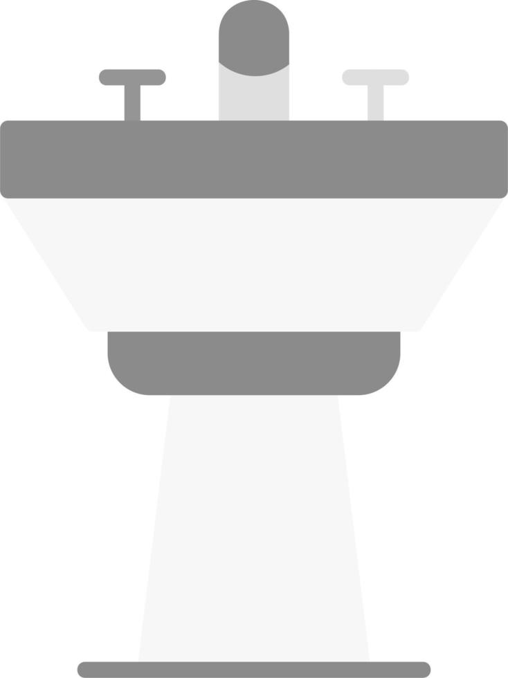 pelo lavar lavabo vector icono