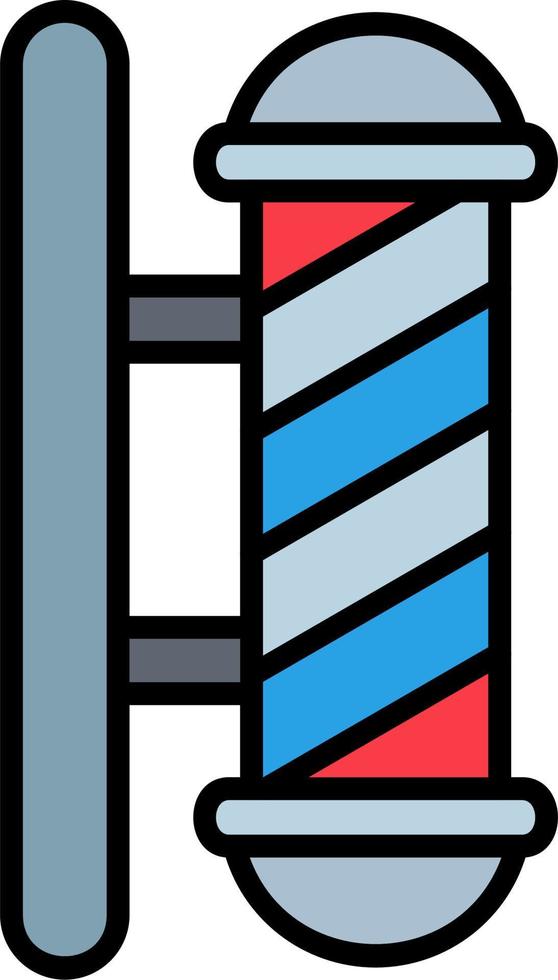 Barber Pole Vector Icon