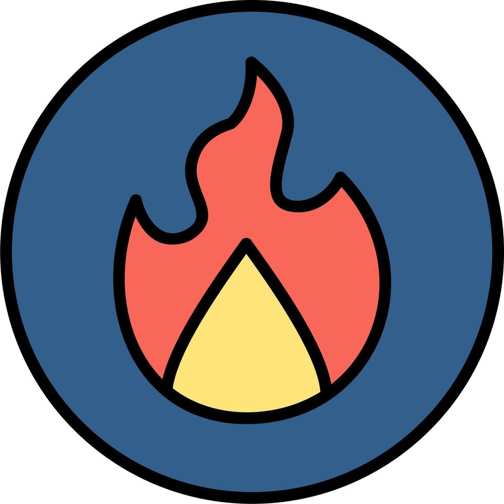 Flame Vector Icon