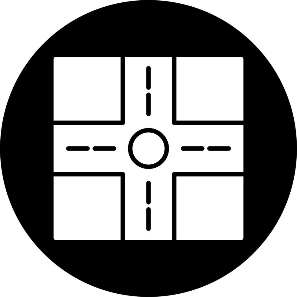 Crossroad Vector Icon
