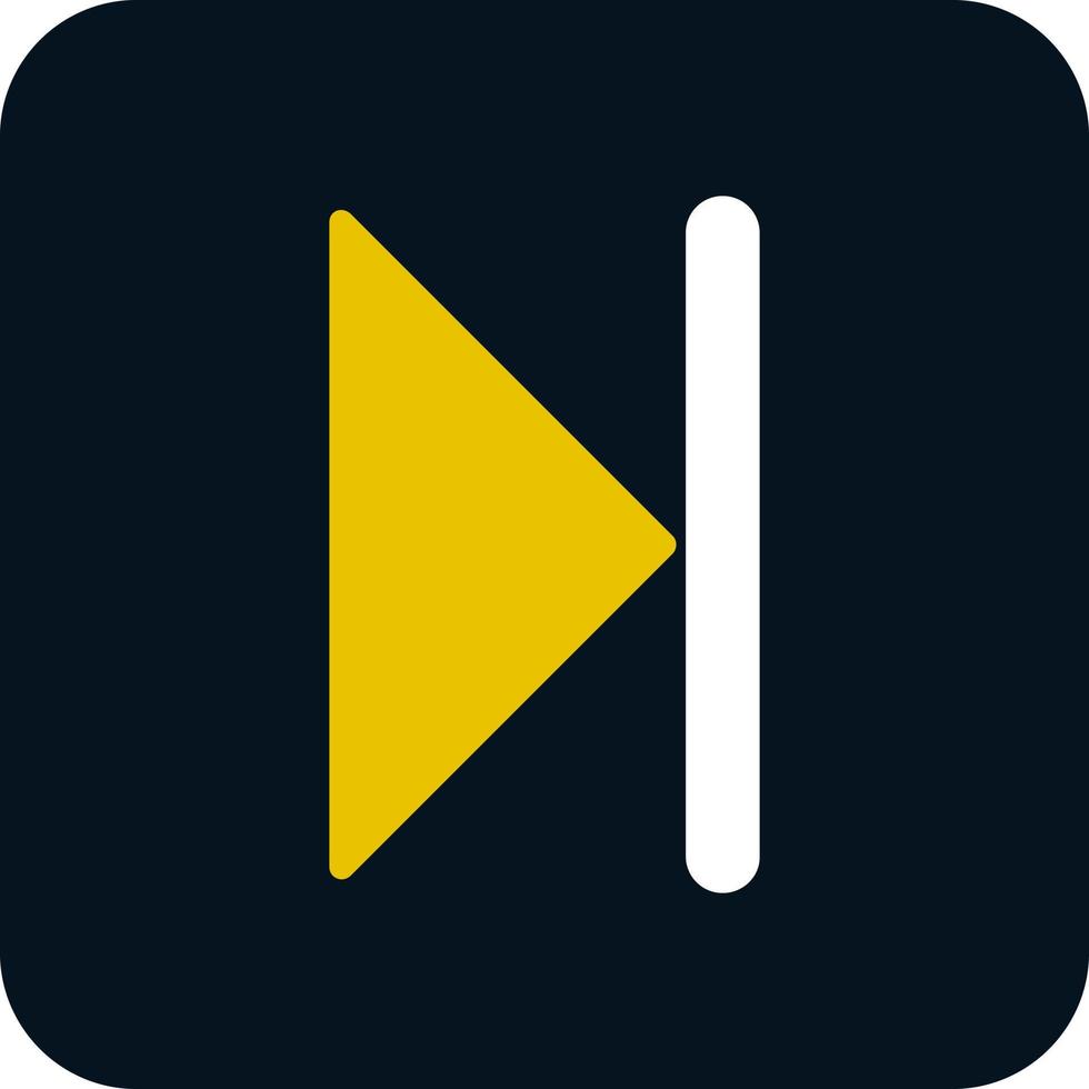 Skip Vector Icon Design
