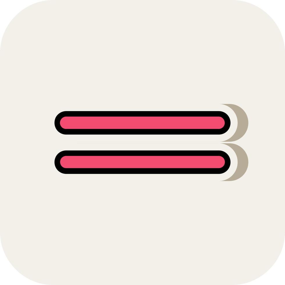 Grip Lines Vector Icon Design