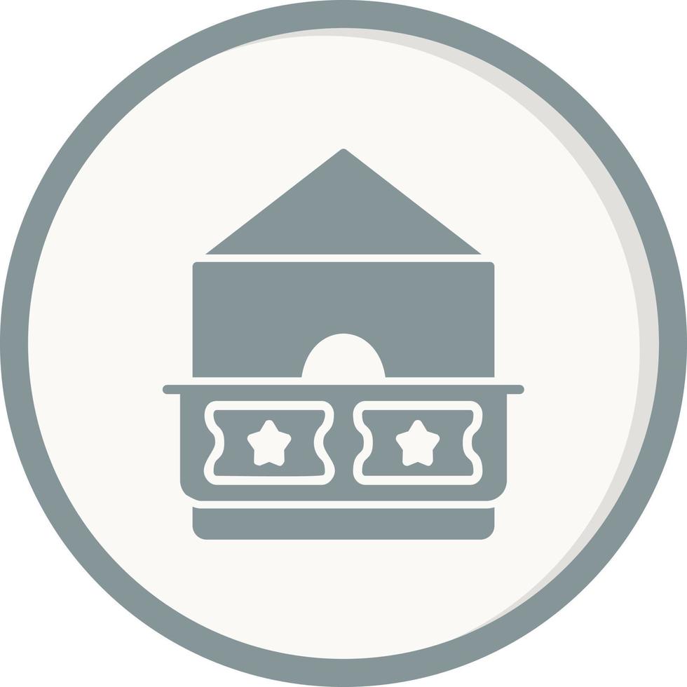 Ticket Office Vector Icon