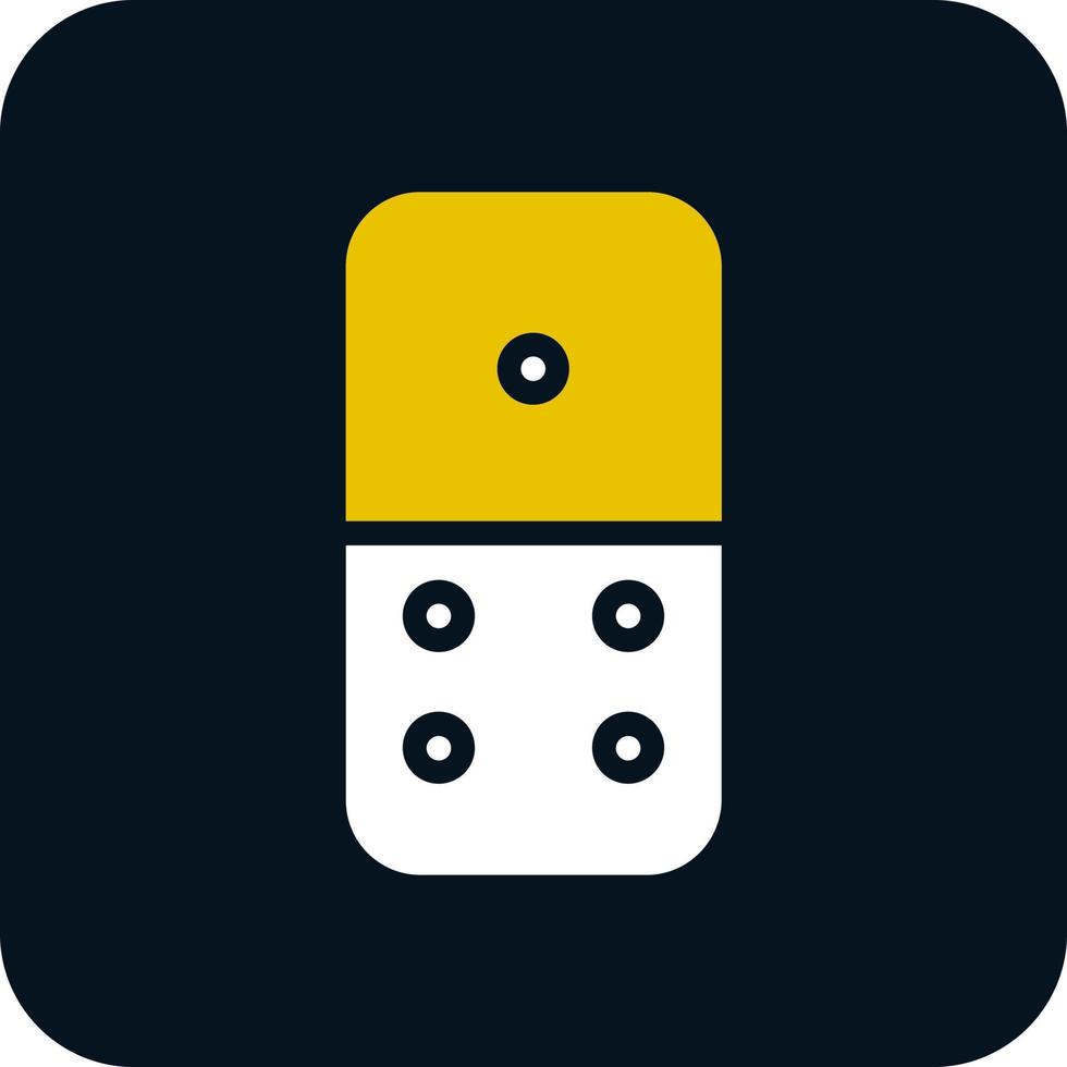 Dice Vector Icon Design