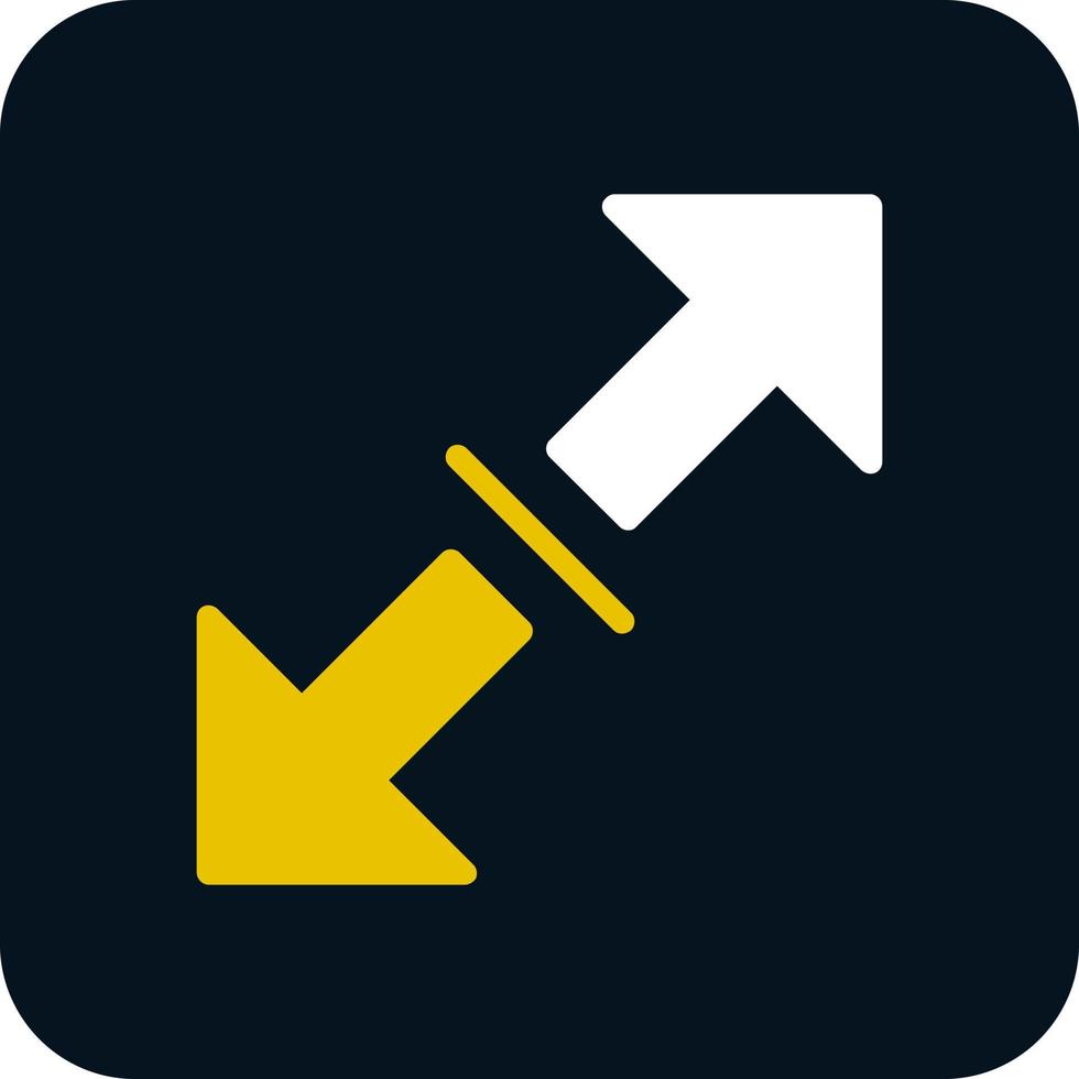 Expand Alt Vector Icon Design