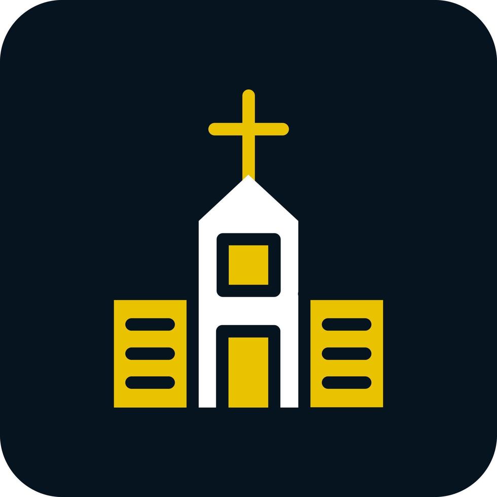 Church Vector Icon Design