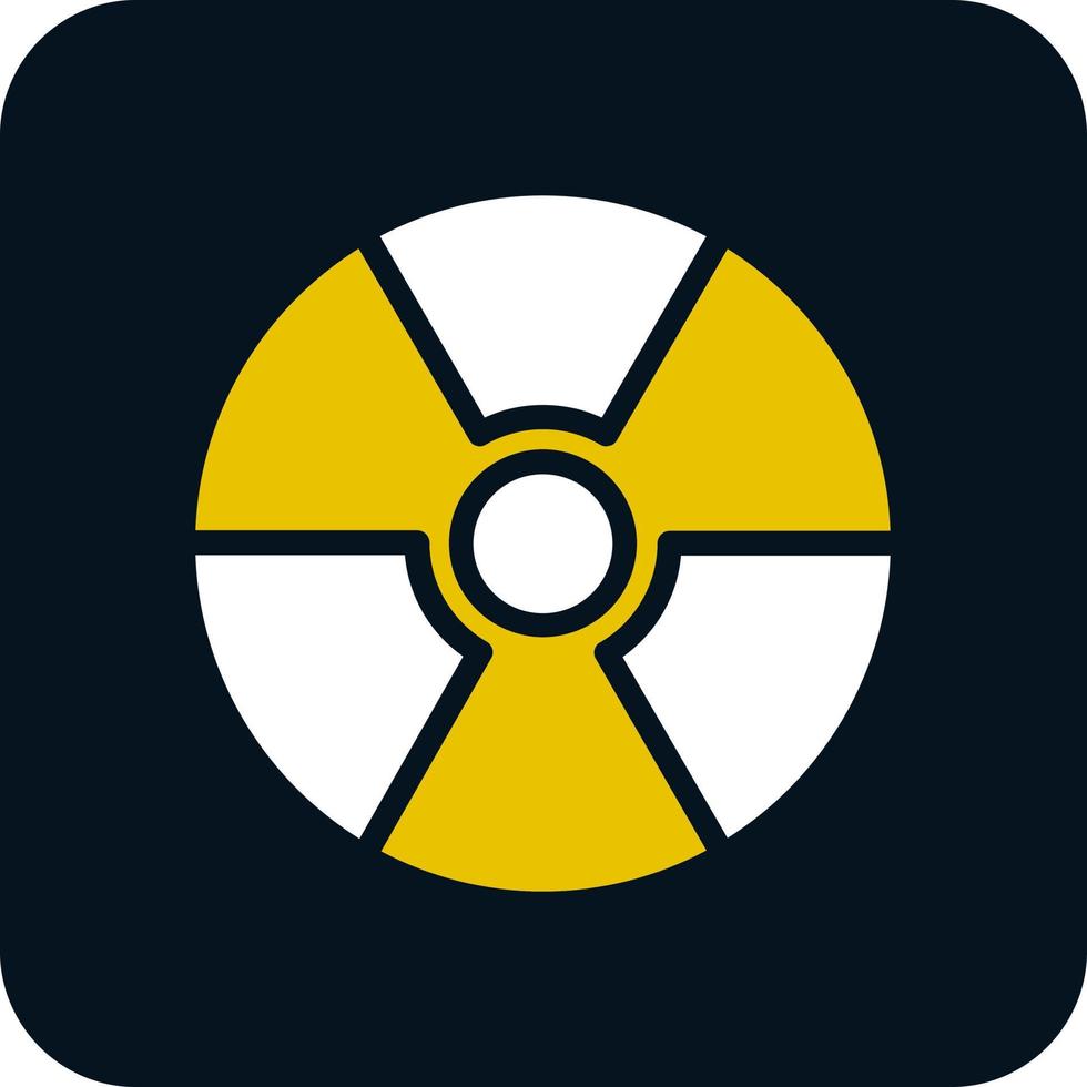 Radiation Alt Vector Icon Design