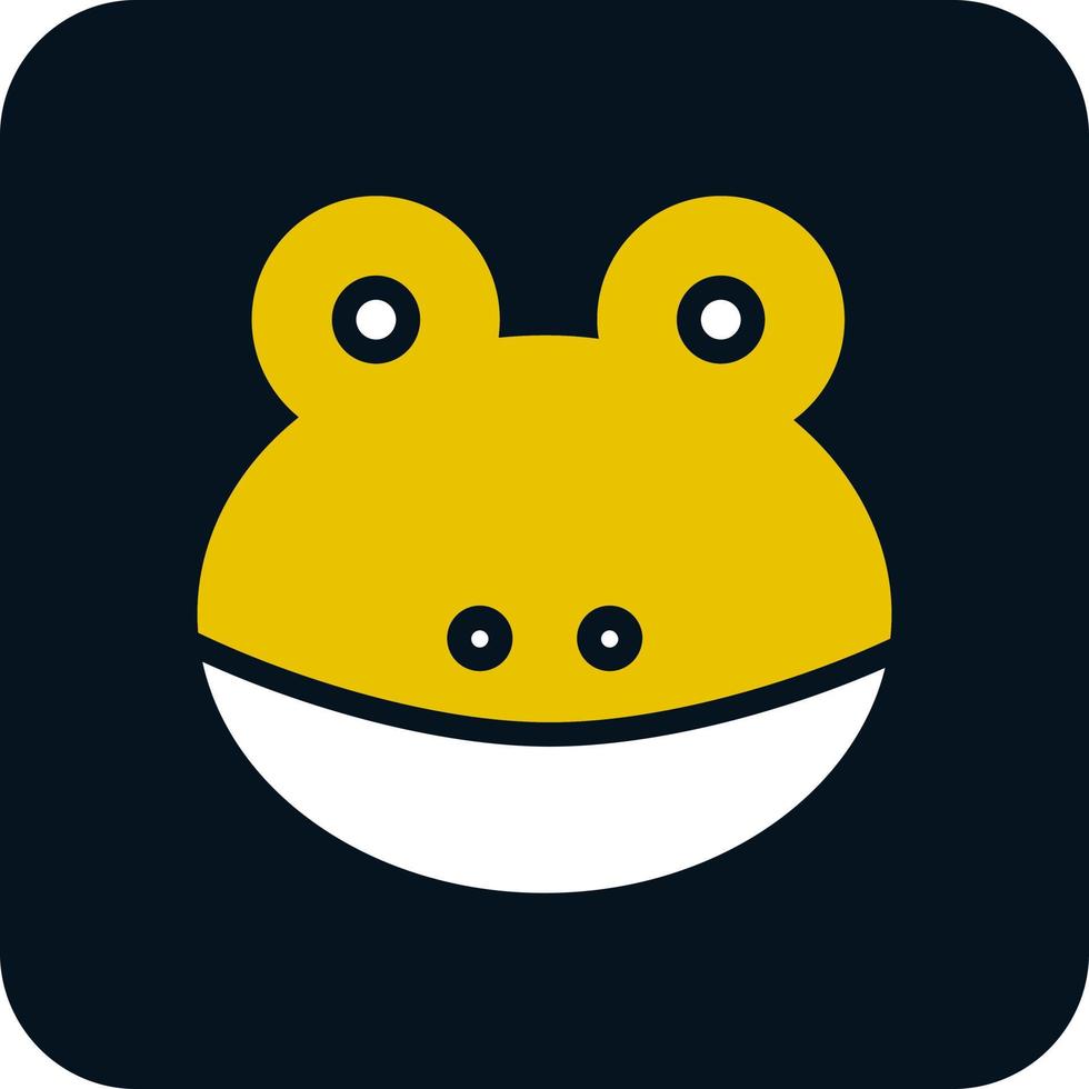 Frog Vector Icon Design