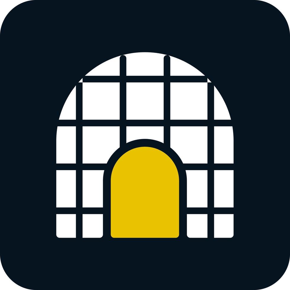 Igloo Vector Icon Design