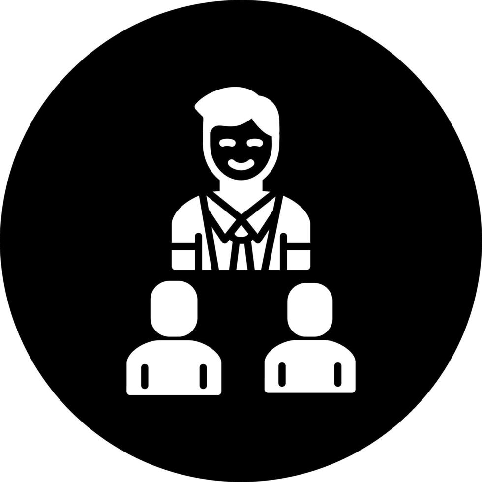 Job Interview Vector Icon