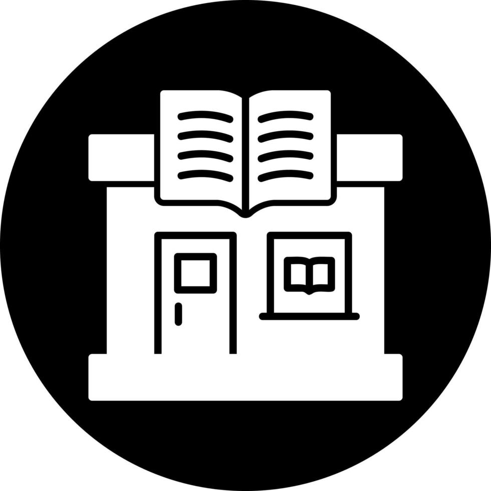 Book Shop Vector Icon