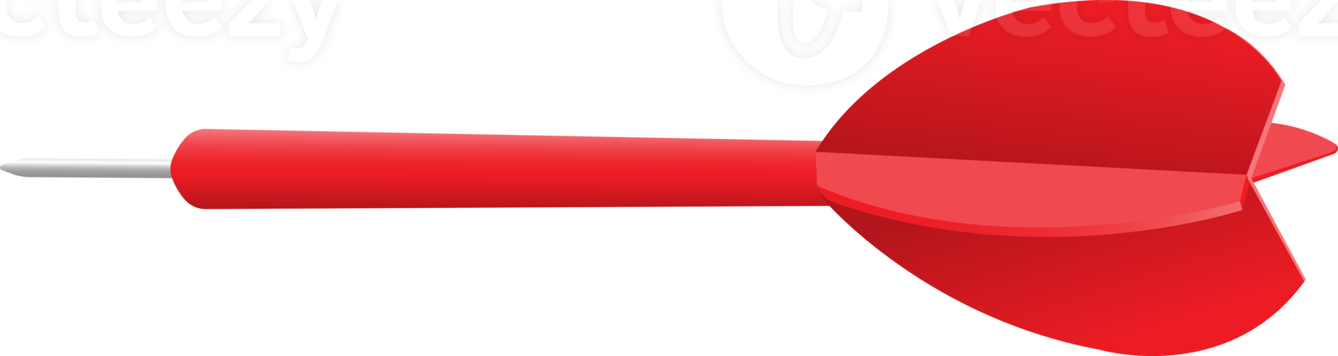 Red darts isolated png