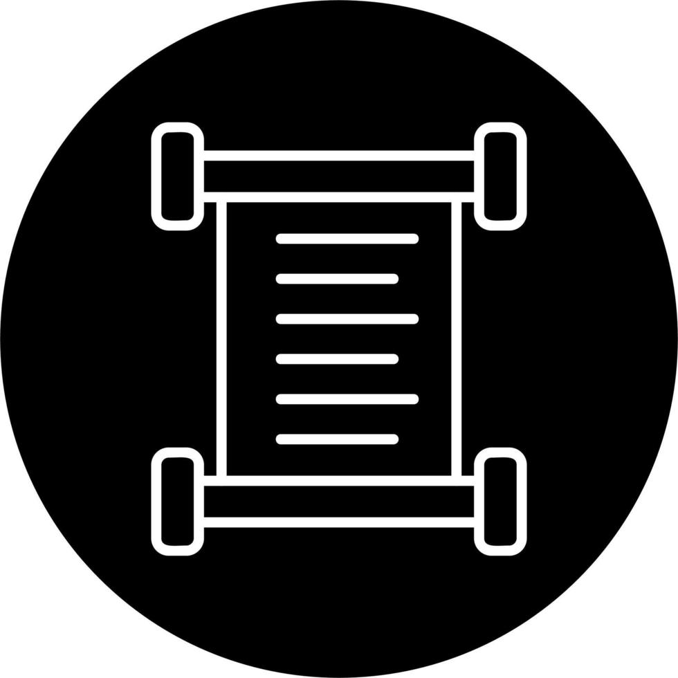 Papyrus Vector Icon