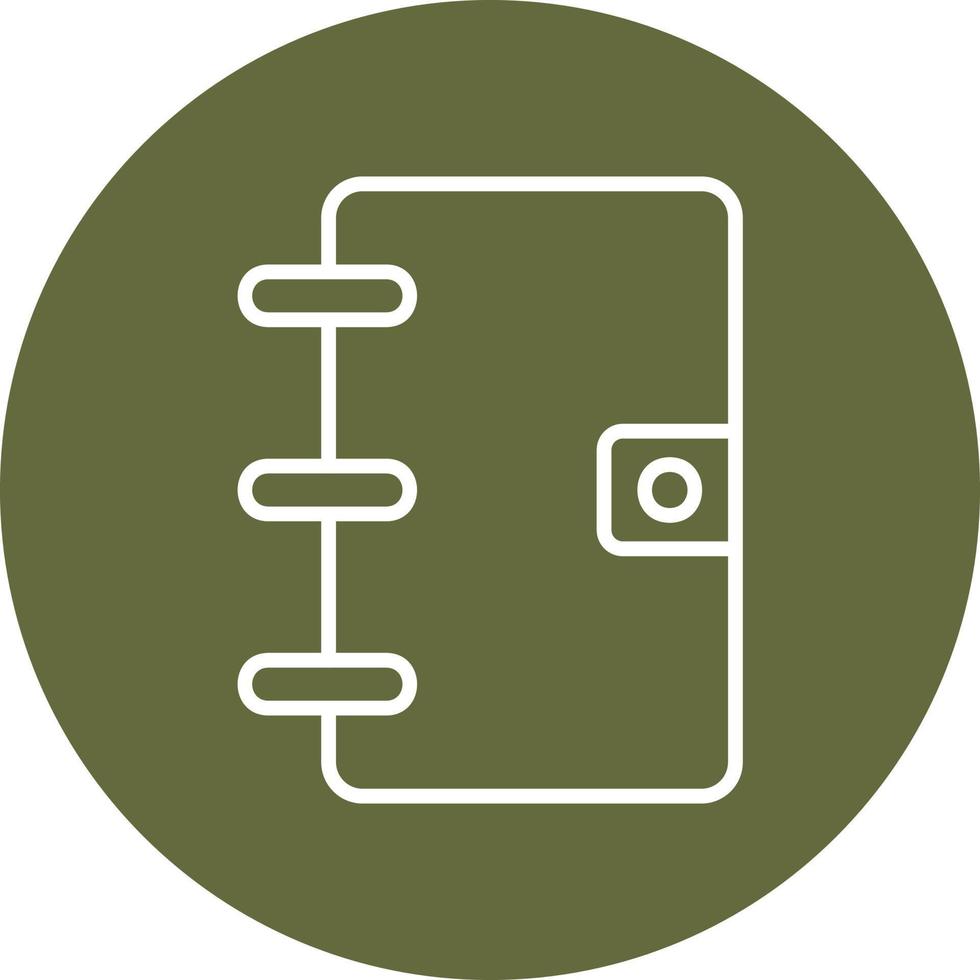 Notebook Vector Icon