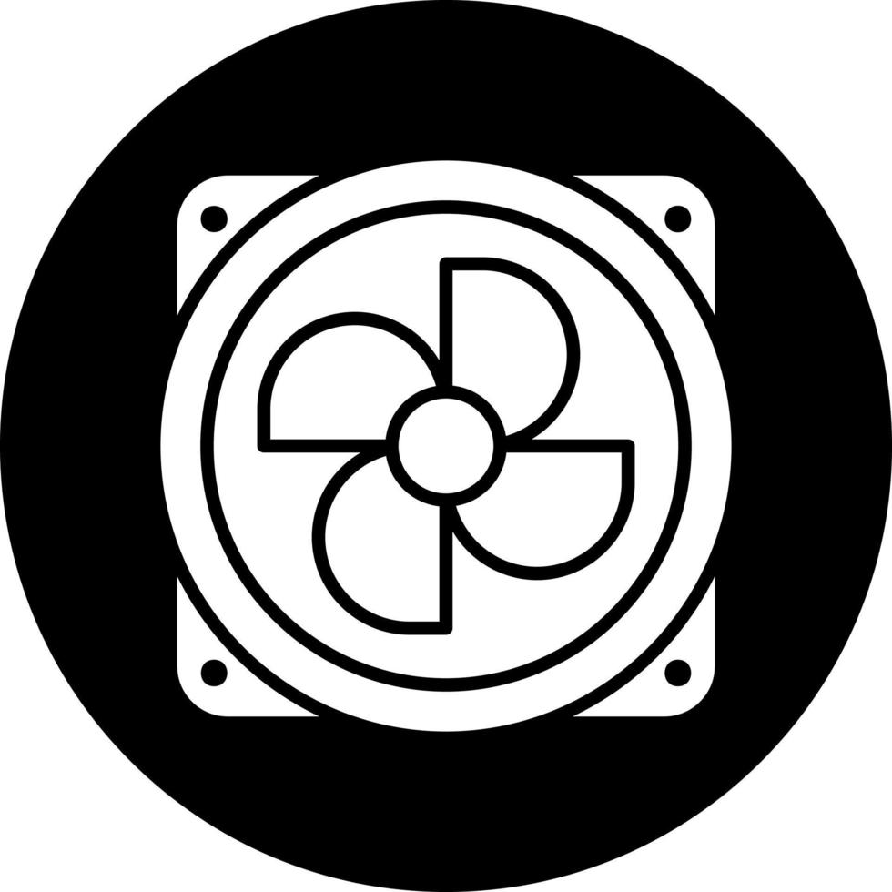 Cooling Fan Vector Icon