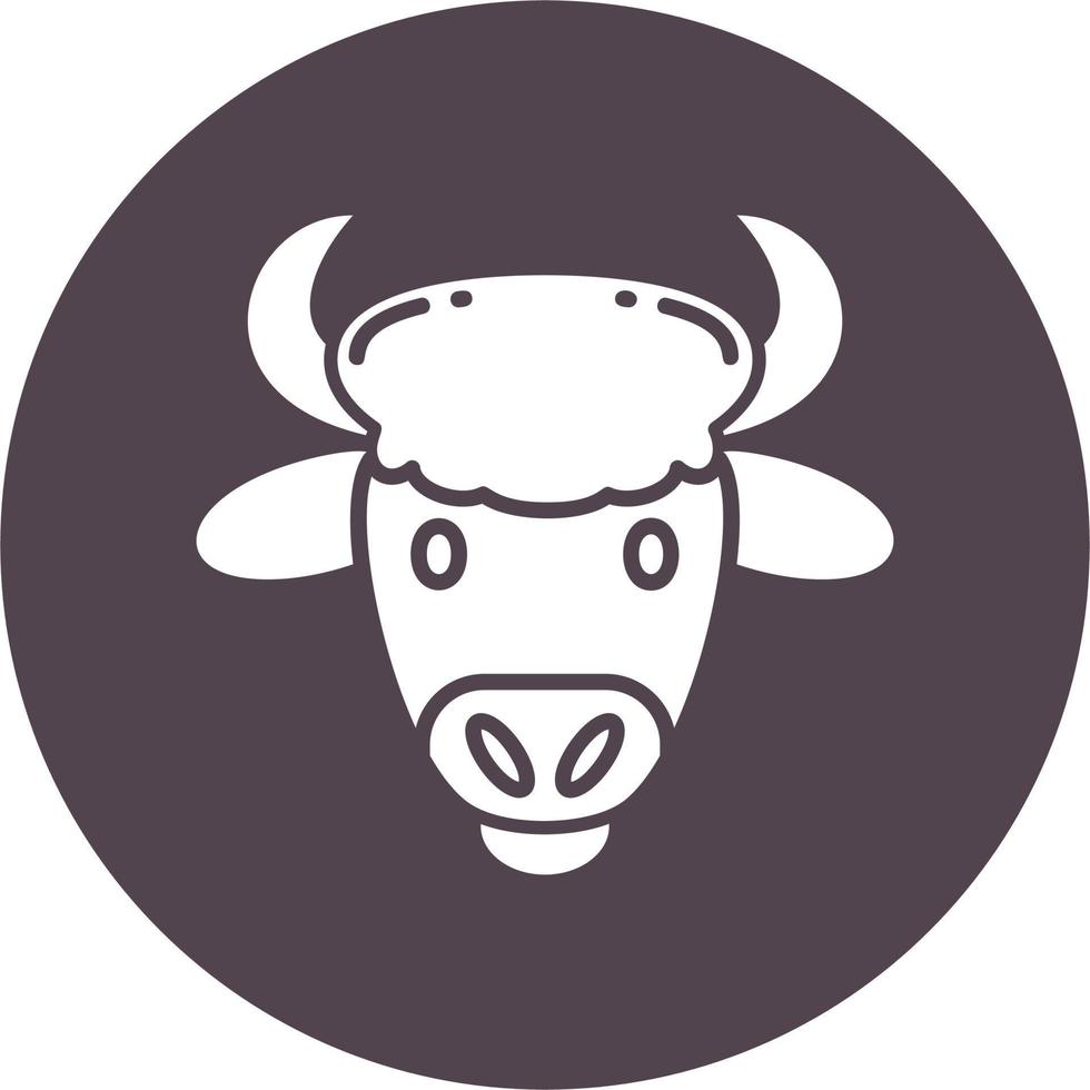 Bison Vector Icon