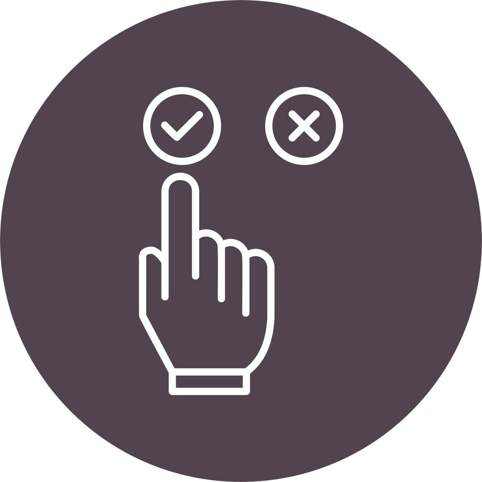 Good Choice Vector Icon