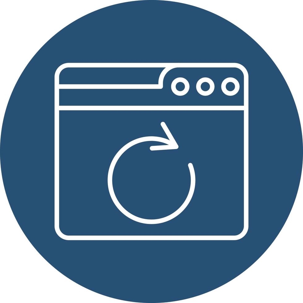 Web Reload Vector Icon