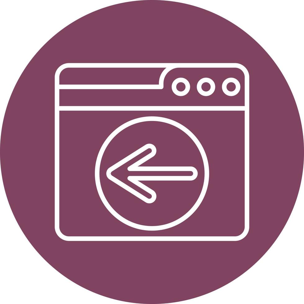 Web Return Vector Icon