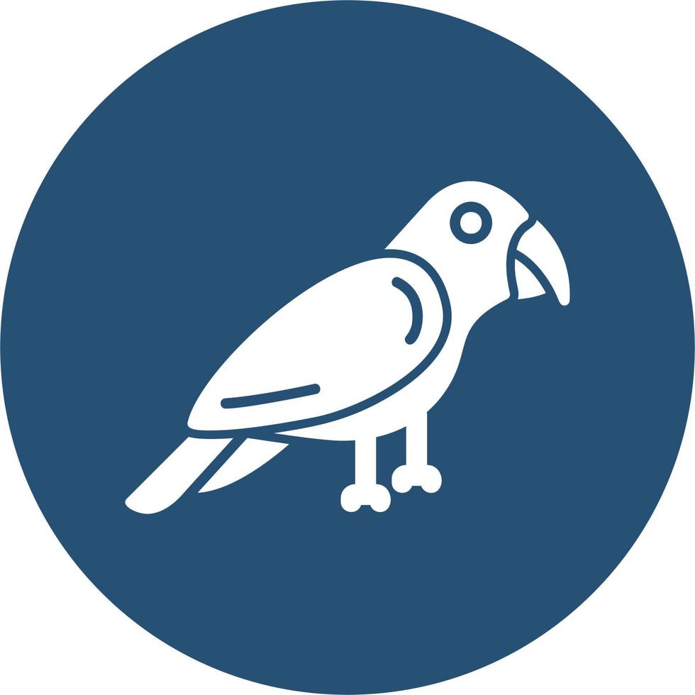 icono de vector de loro