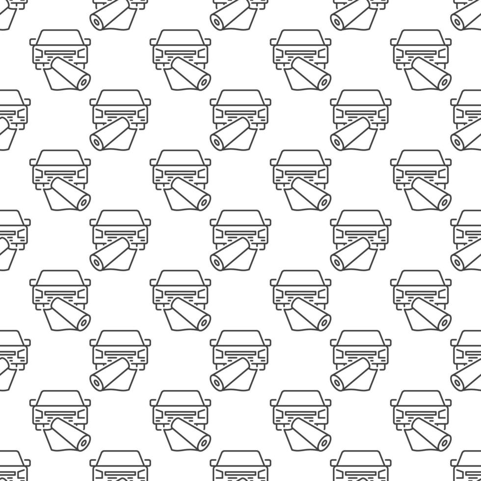 Vehicle Wrap vector geometric seamless pattern - Vehicle Vinyl Wrapping background