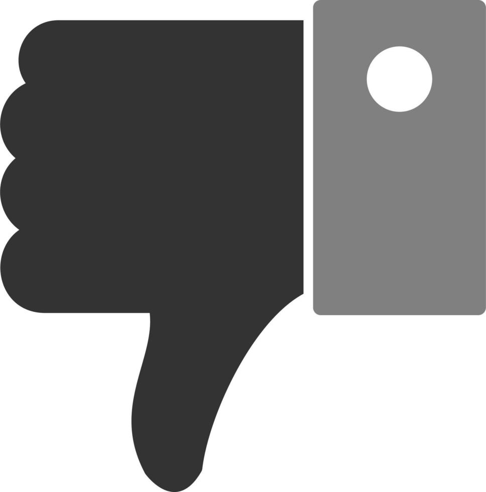 Dislike Vector Icon