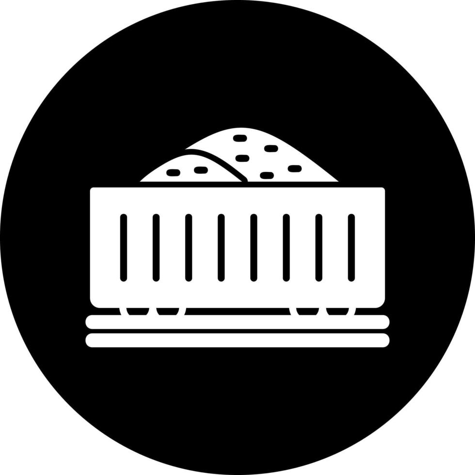 Freight Wagon Vector Icon