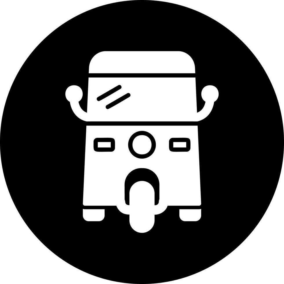 Rickshaw Vector Icon