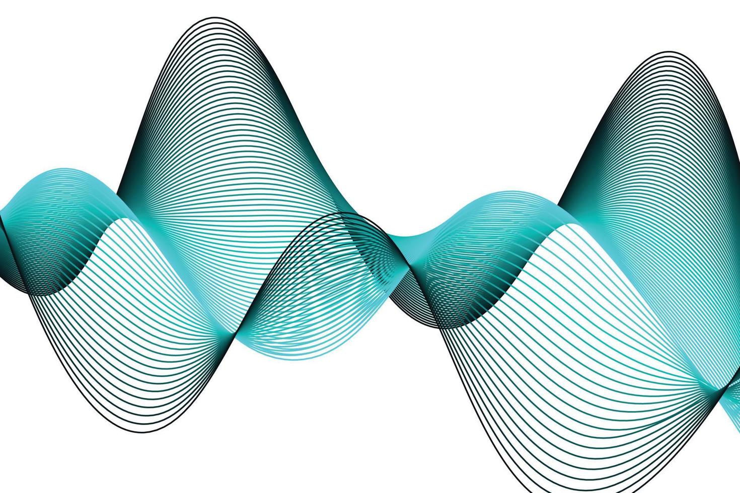 blue light and balack wave abstract background, suitable for landing page and computer desktop background. 3d vector