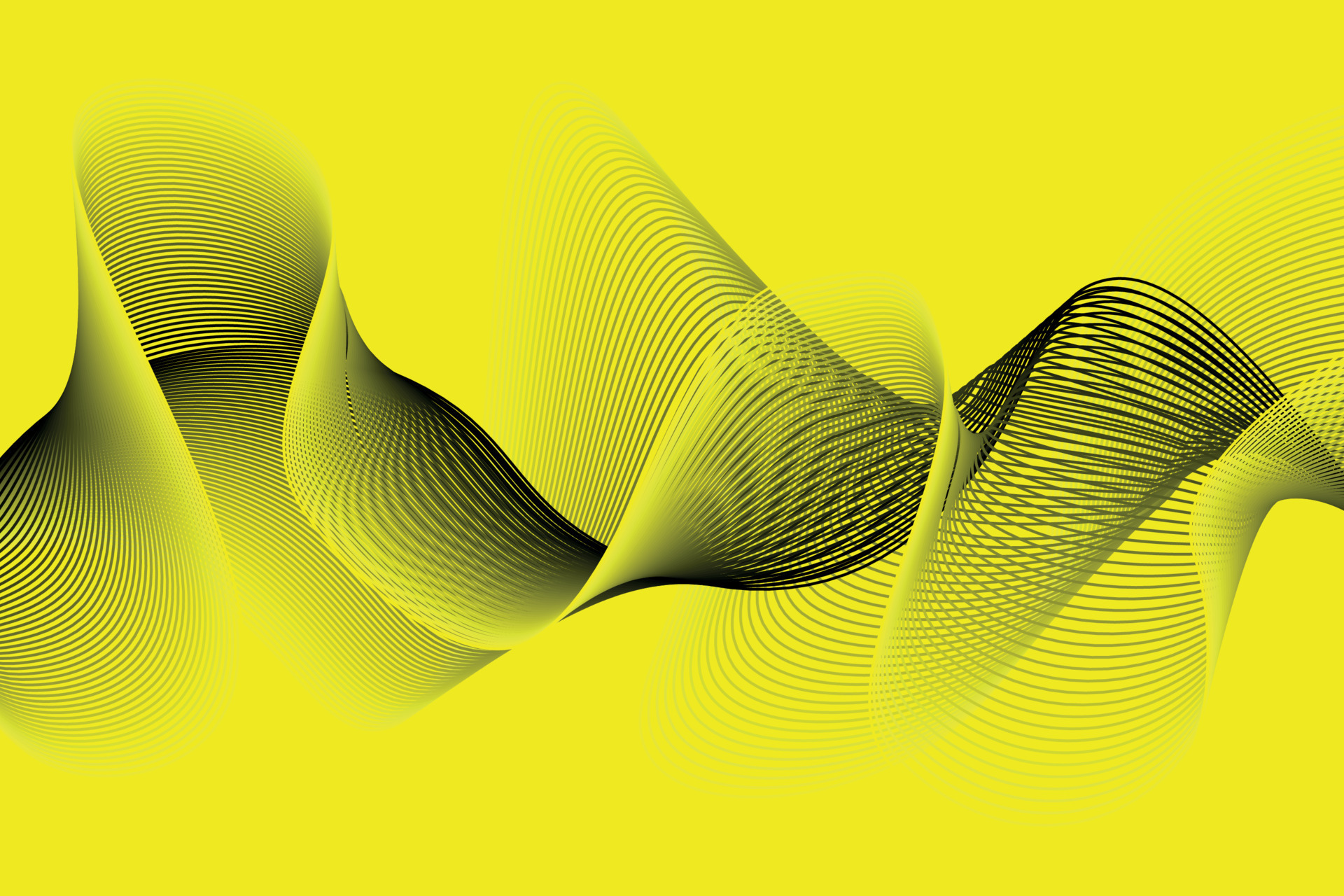 yellow and black wave abstract background, suitable for landing page