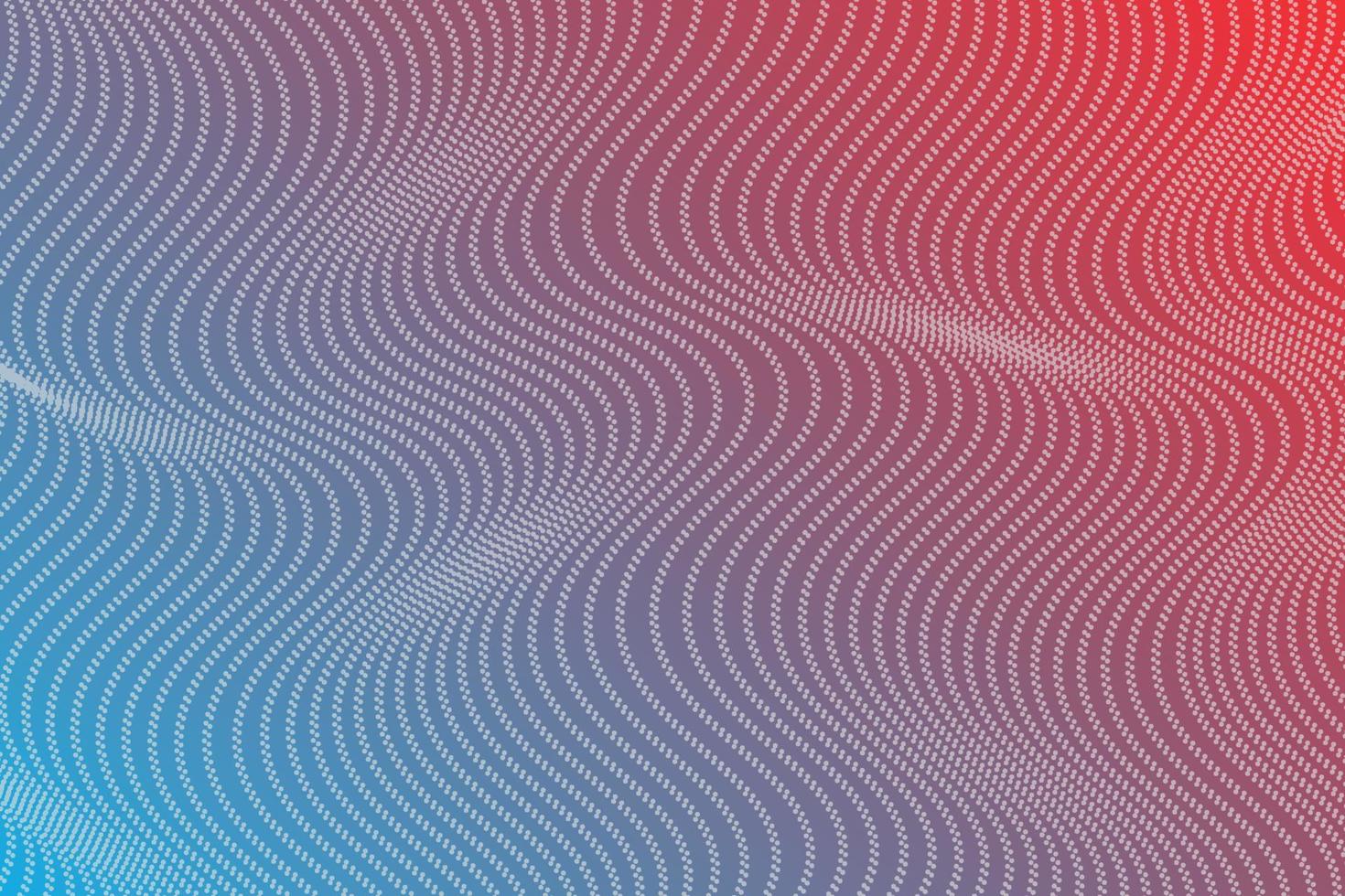 soft 3D Halftone Wave Effect. simple gradient abstract background. suitable for landing page and computer desktop wallpaper. vector