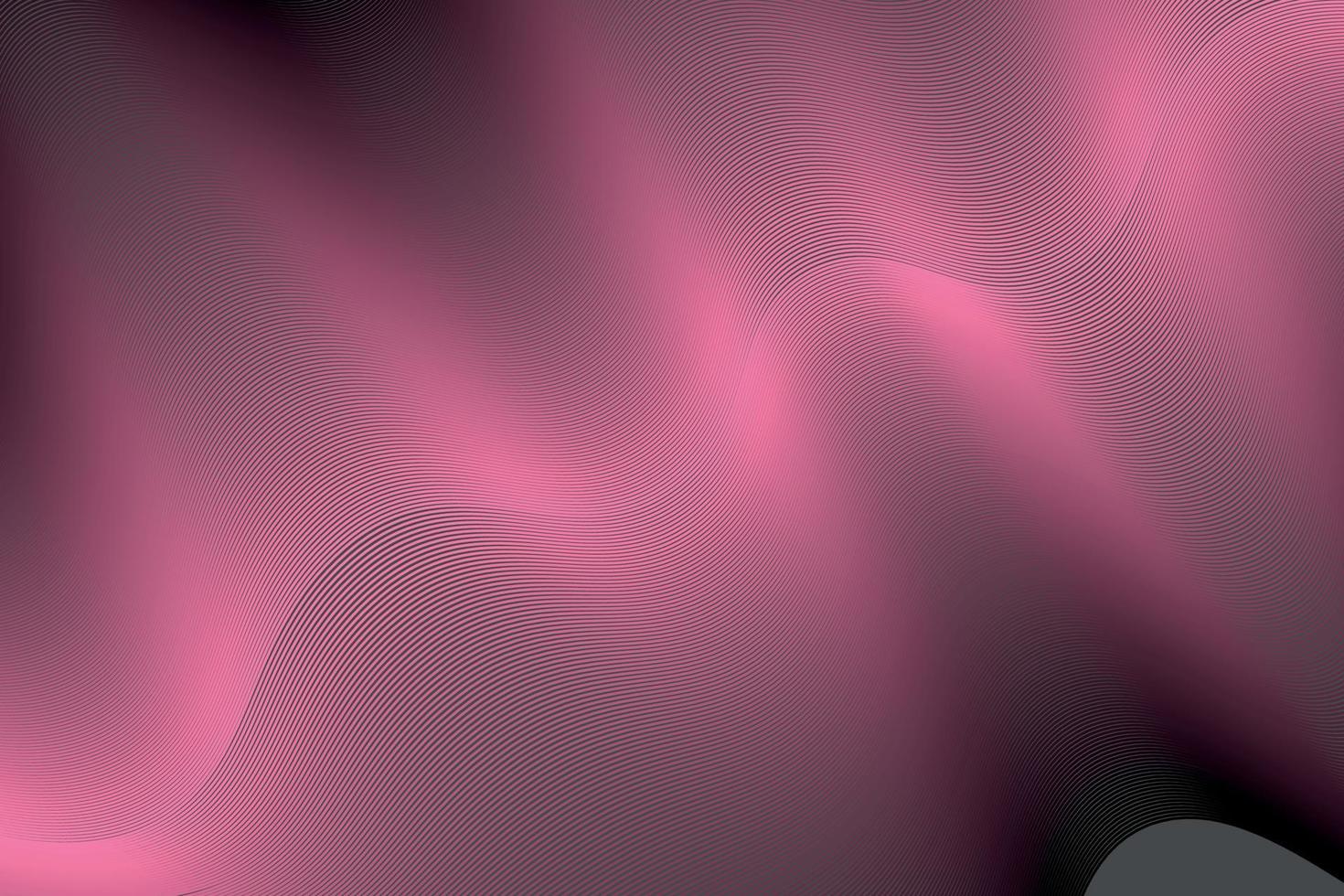 purple pink and black wave abstract background, suitable for landing page and computer desktop background. 3d vector