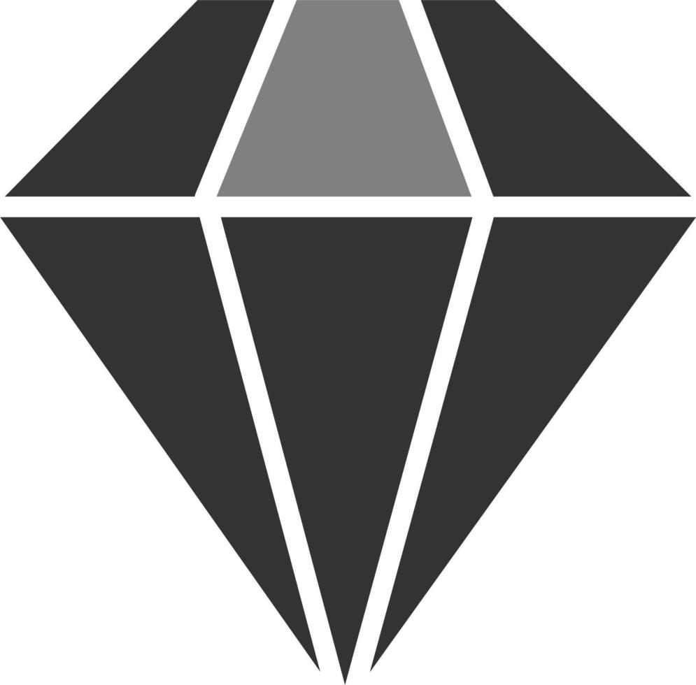 icono de vector de diamante