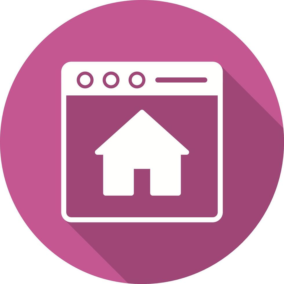 Home Page Vector Icon