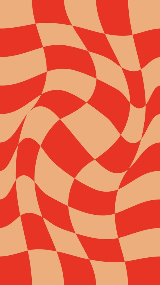 Checkered retro pattern illustration vector