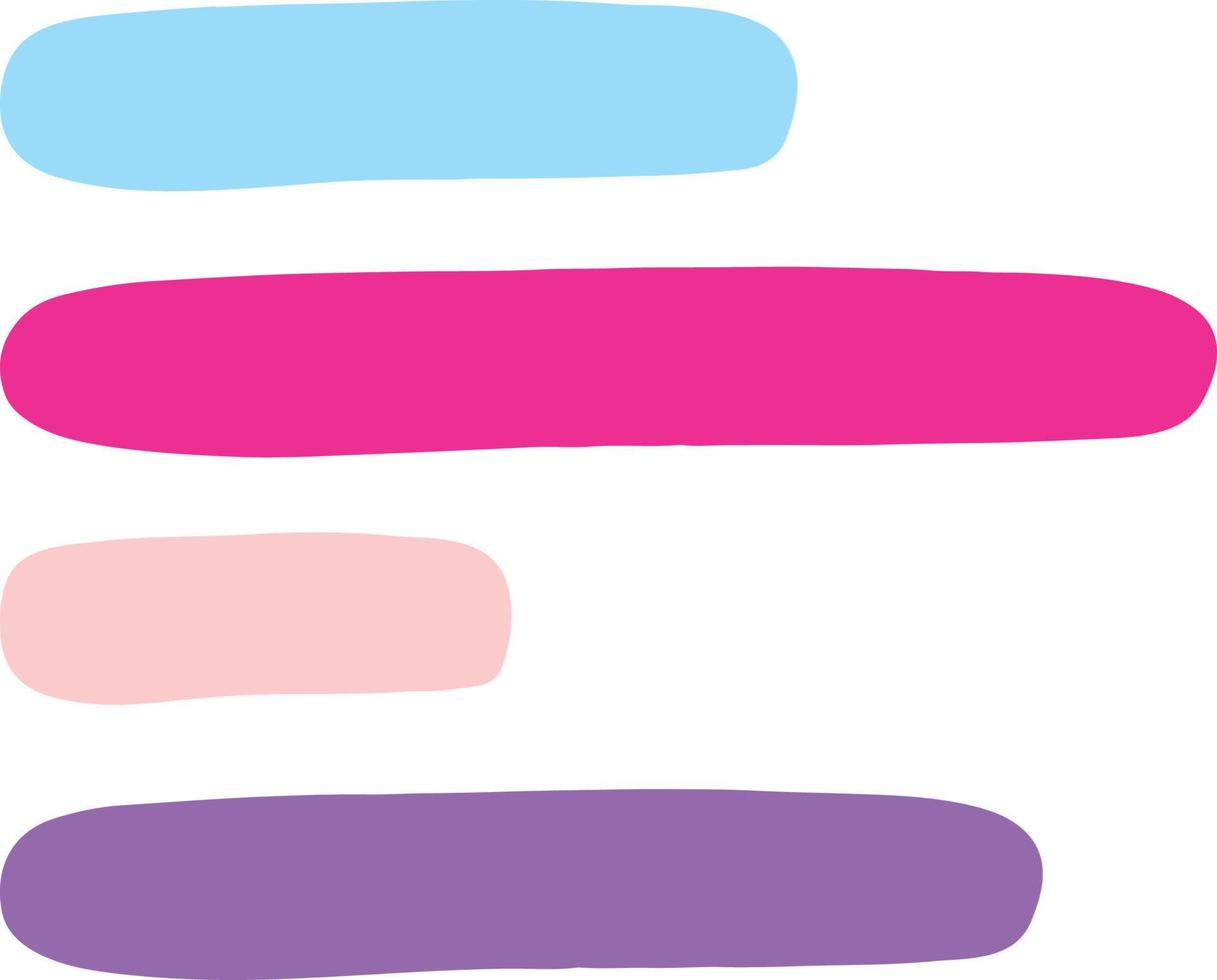 Bright and colorful bar chart illustration vector
