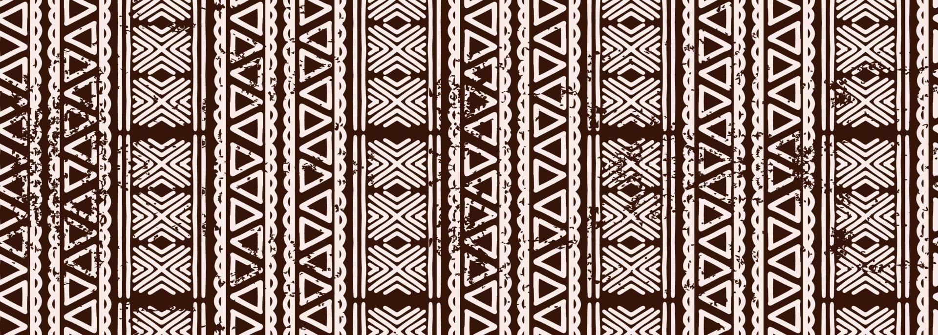 Seamless tribal pattern. Ethnic Handmade. vector