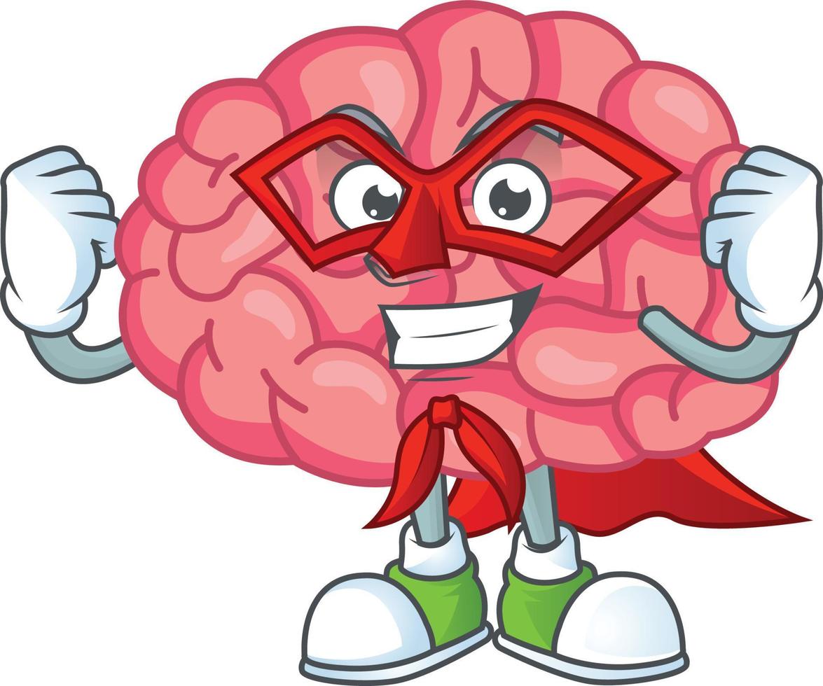 Brain Cartoon character vector