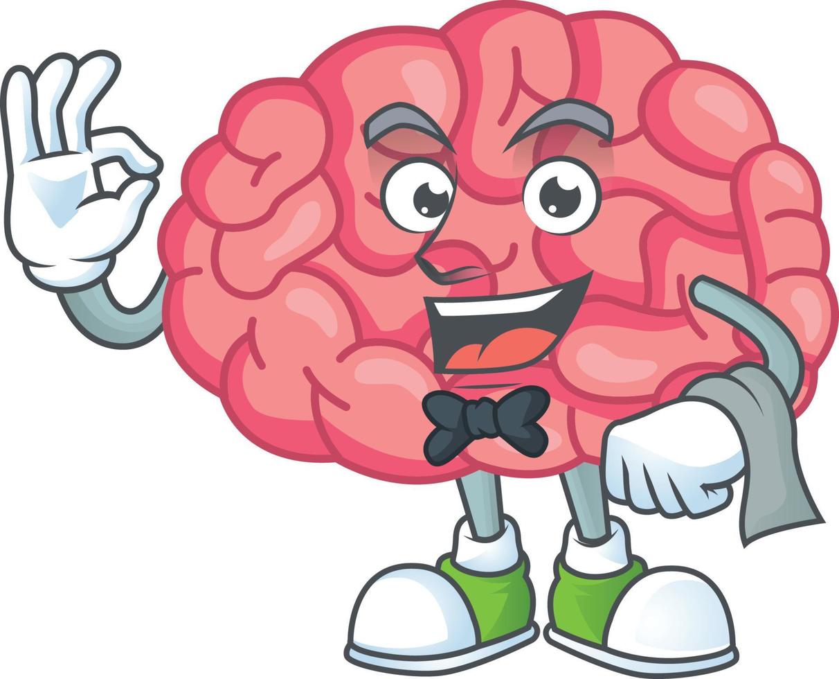 Brain Cartoon character vector