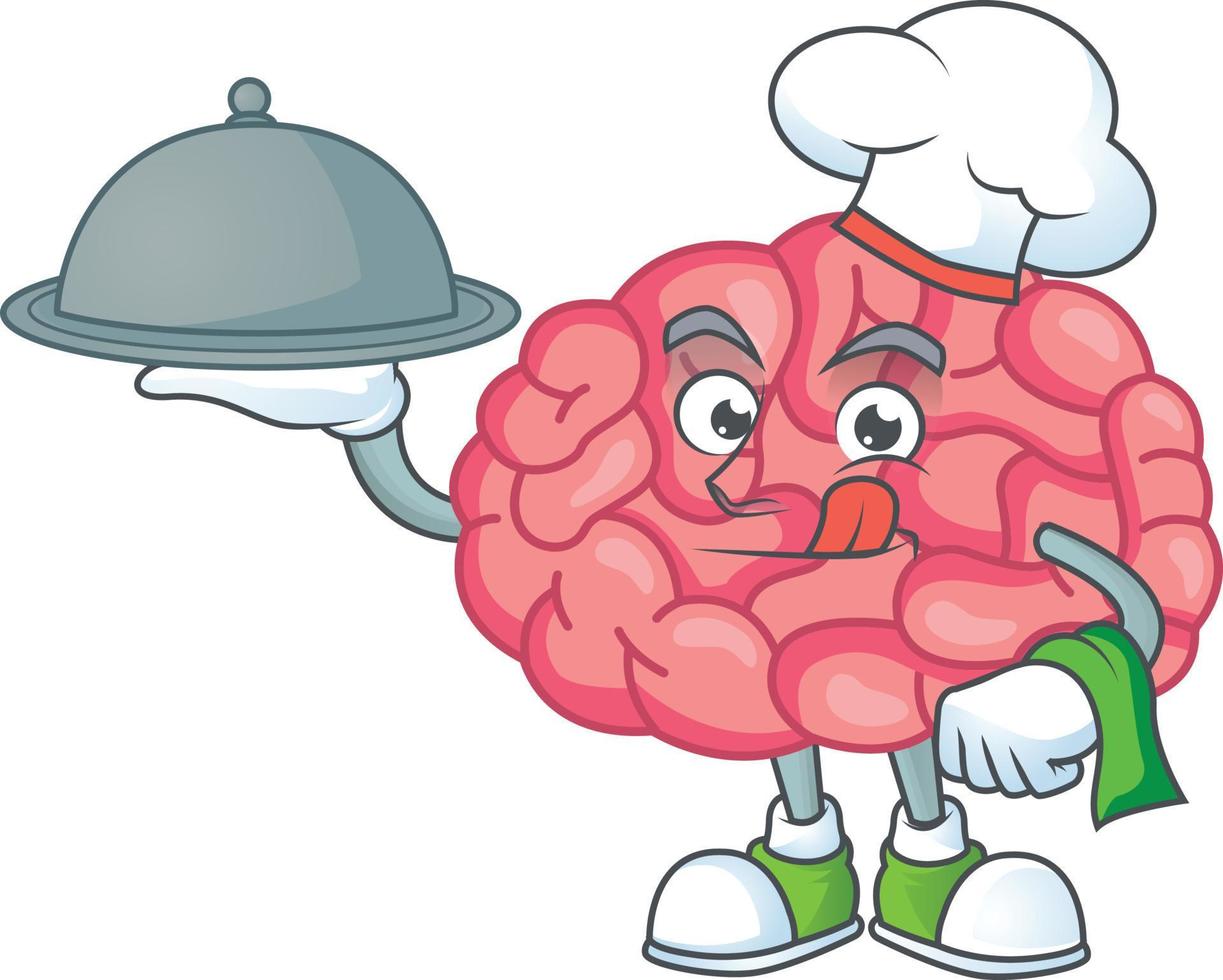 Brain Cartoon character vector