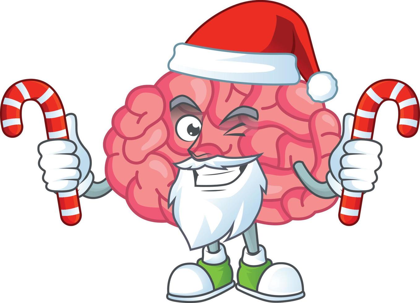 Brain Cartoon character vector